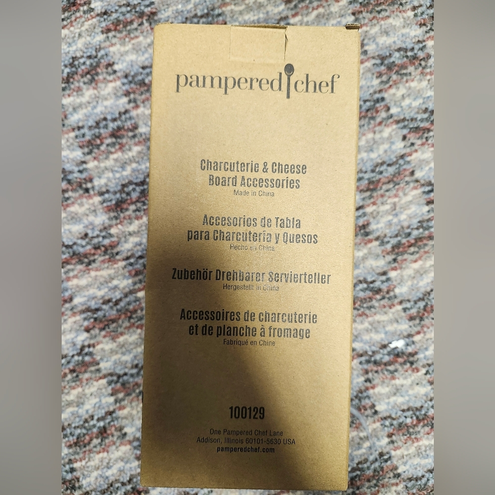 Pampered Chef Charcuterie & Cheese Board Accessories